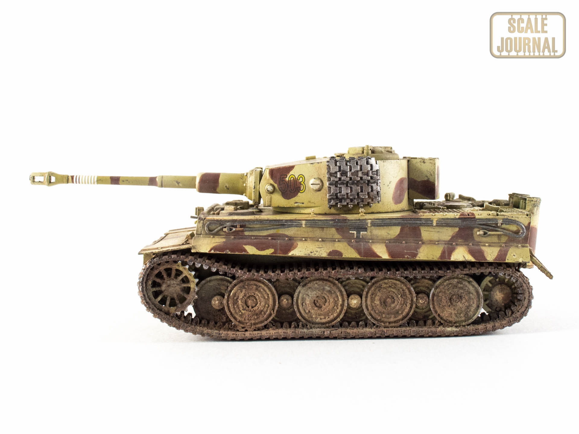 Tiger I Late version, Trumpeter 1/72