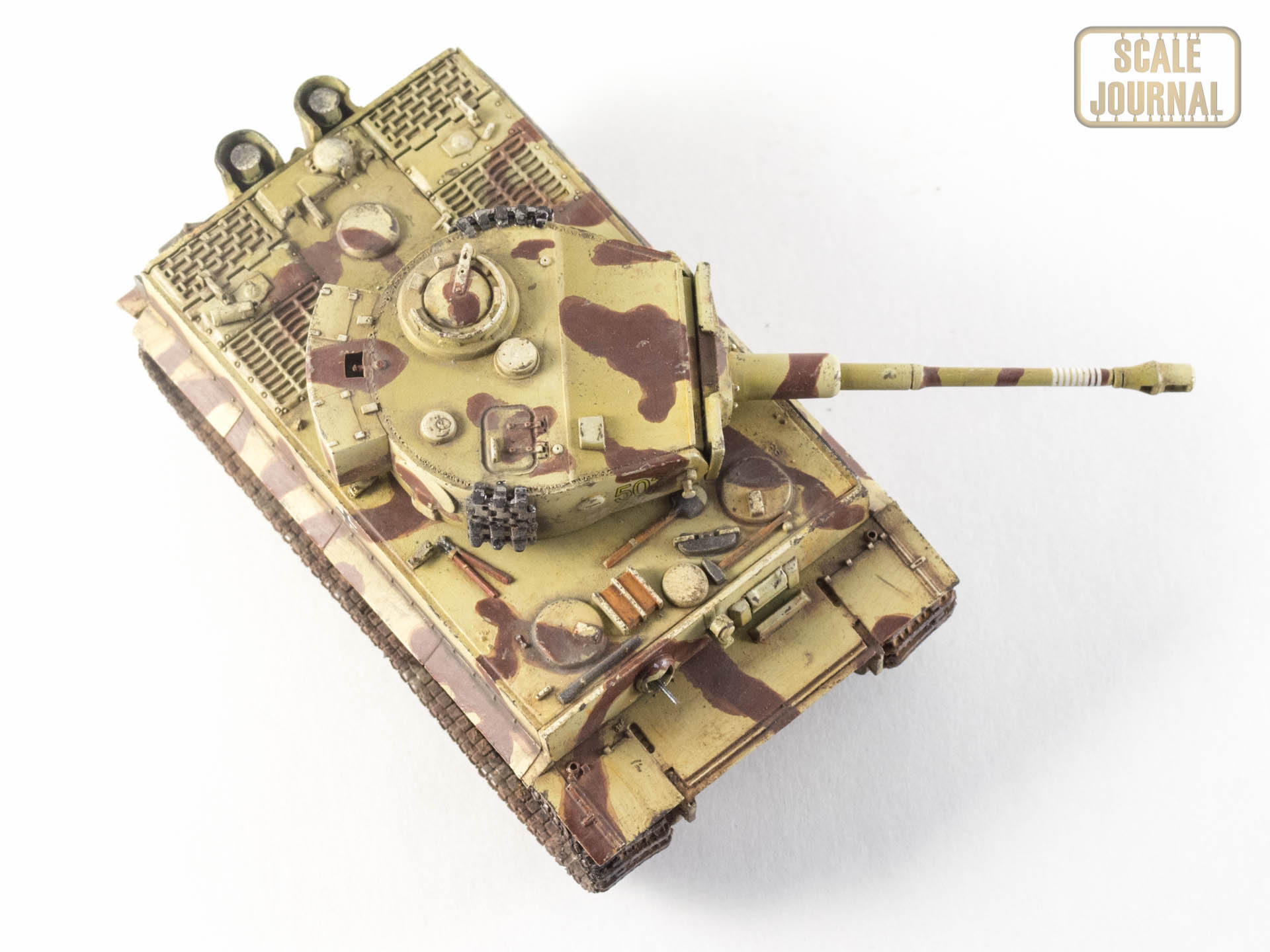 Tiger I Late version, Trumpeter 1/72