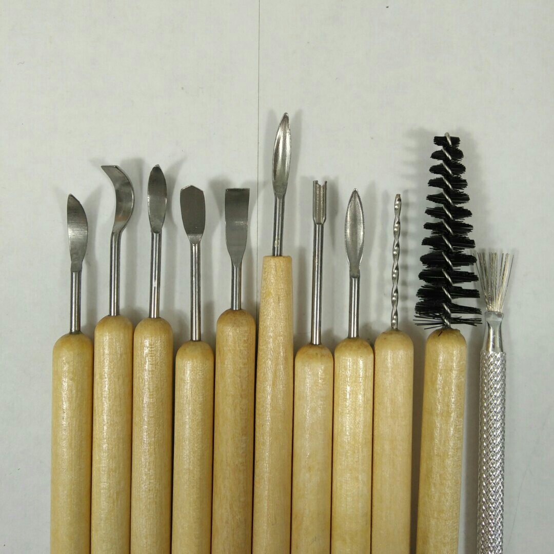 Инструменты для лепки (11 предметов)