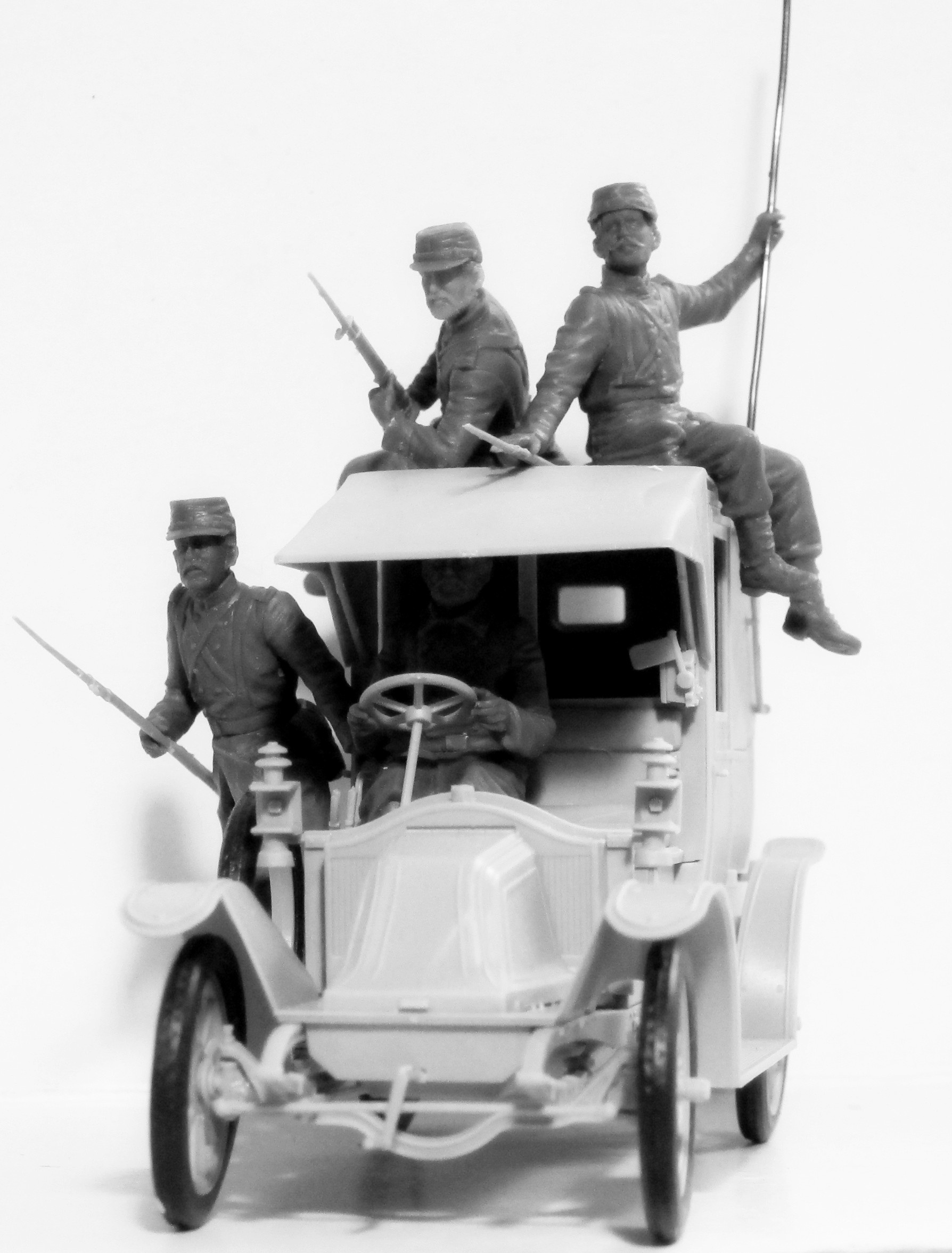 1:35 "Битва на Марне" (1914 г.), Автомобиль такси с французской пехотой 35660