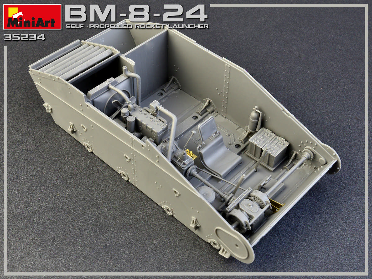 1/35 BM-8-24 SELF-PROPELLED ROCKET LAUNCHER 35234