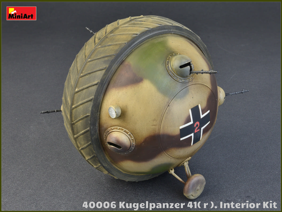 40006 Kugelpanzer 41( r ). INTERIOR KIT 1:35 Miniart