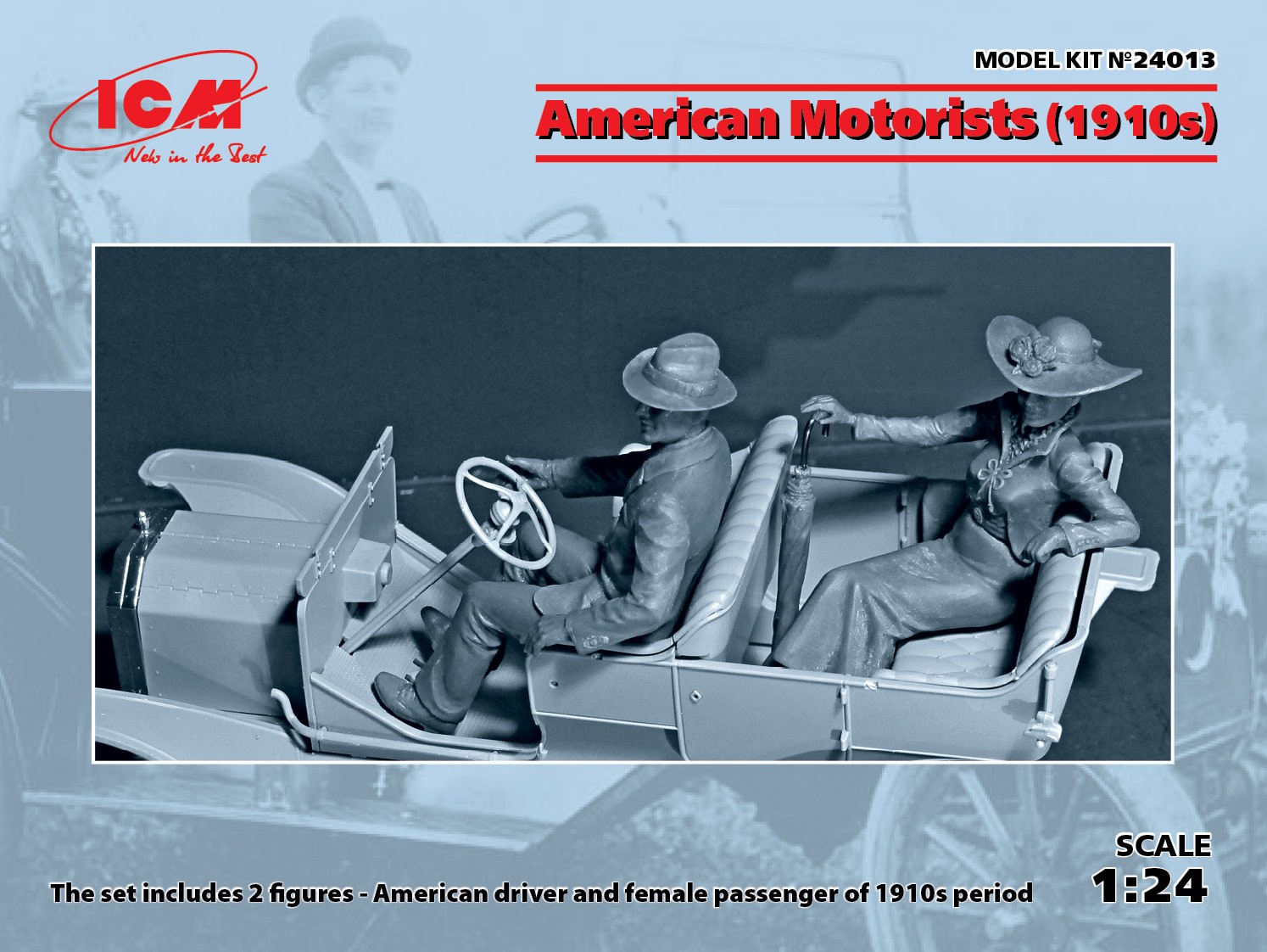 1/24 American Motorists (1910 s) 24013