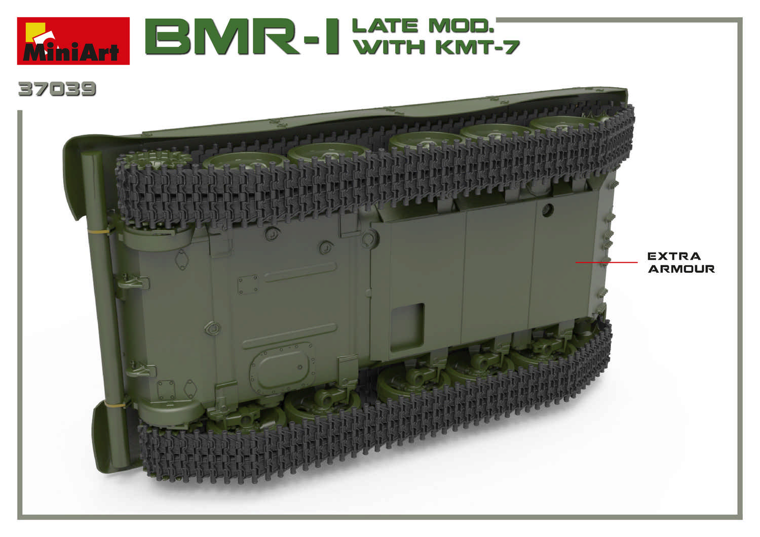 1/35 BMR-1 LATE MOD. WITH KMT-7 MiniArt 37039