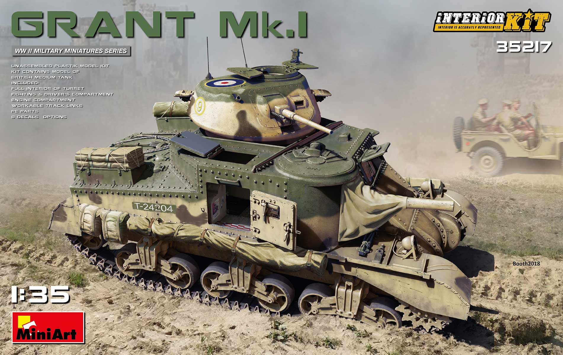 1/35 GRANT Mk.I INTERIOR KIT 35217
