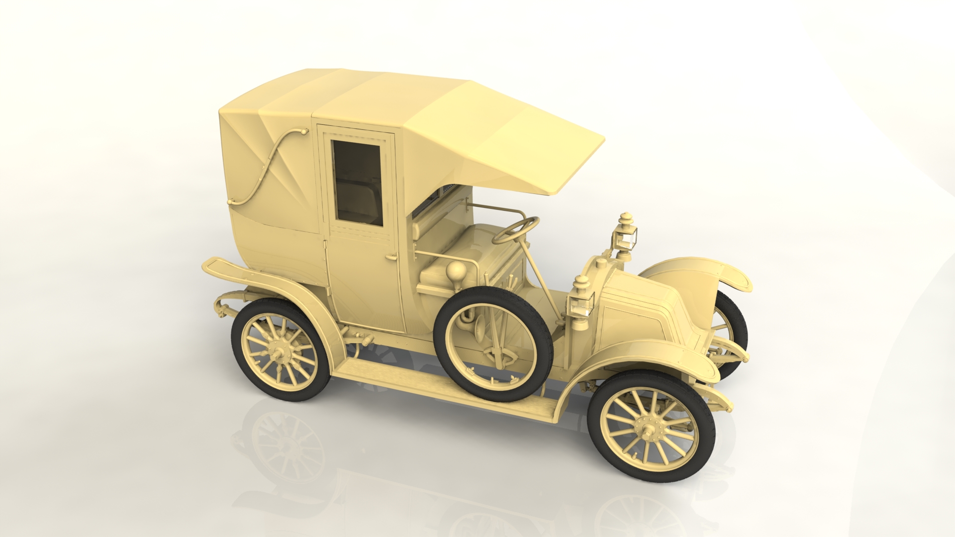 1/24 Type AG 1910 Paris Taxi (100% new molds) 24030