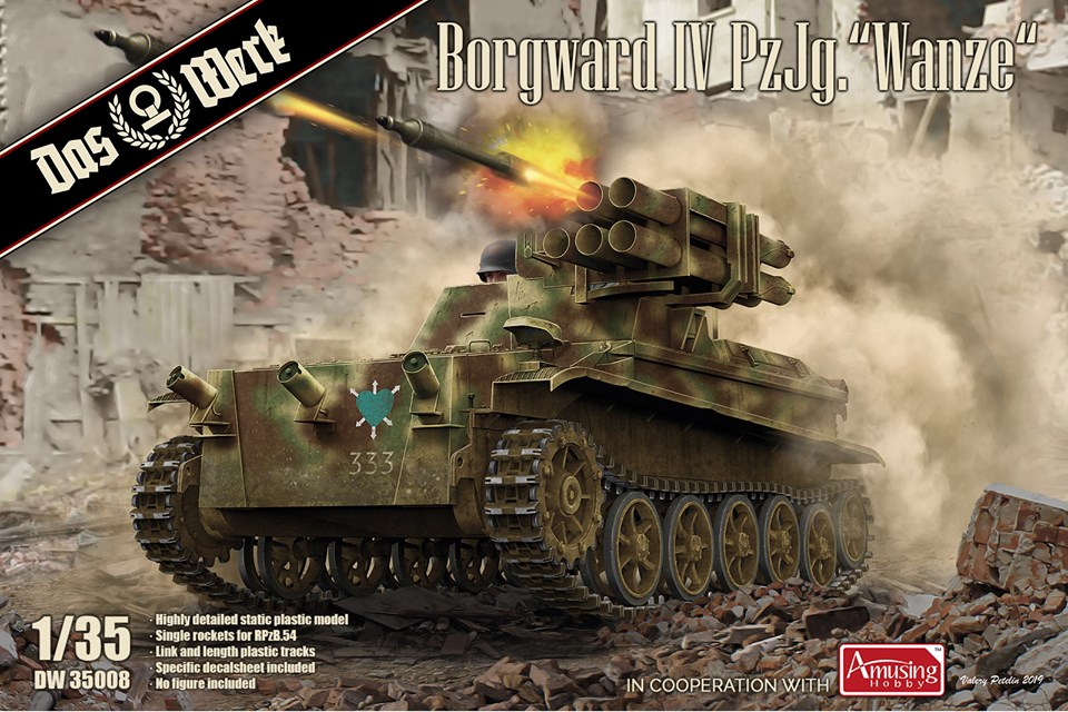 1/35 Borgward IV Panzerjäger Wanze 35008