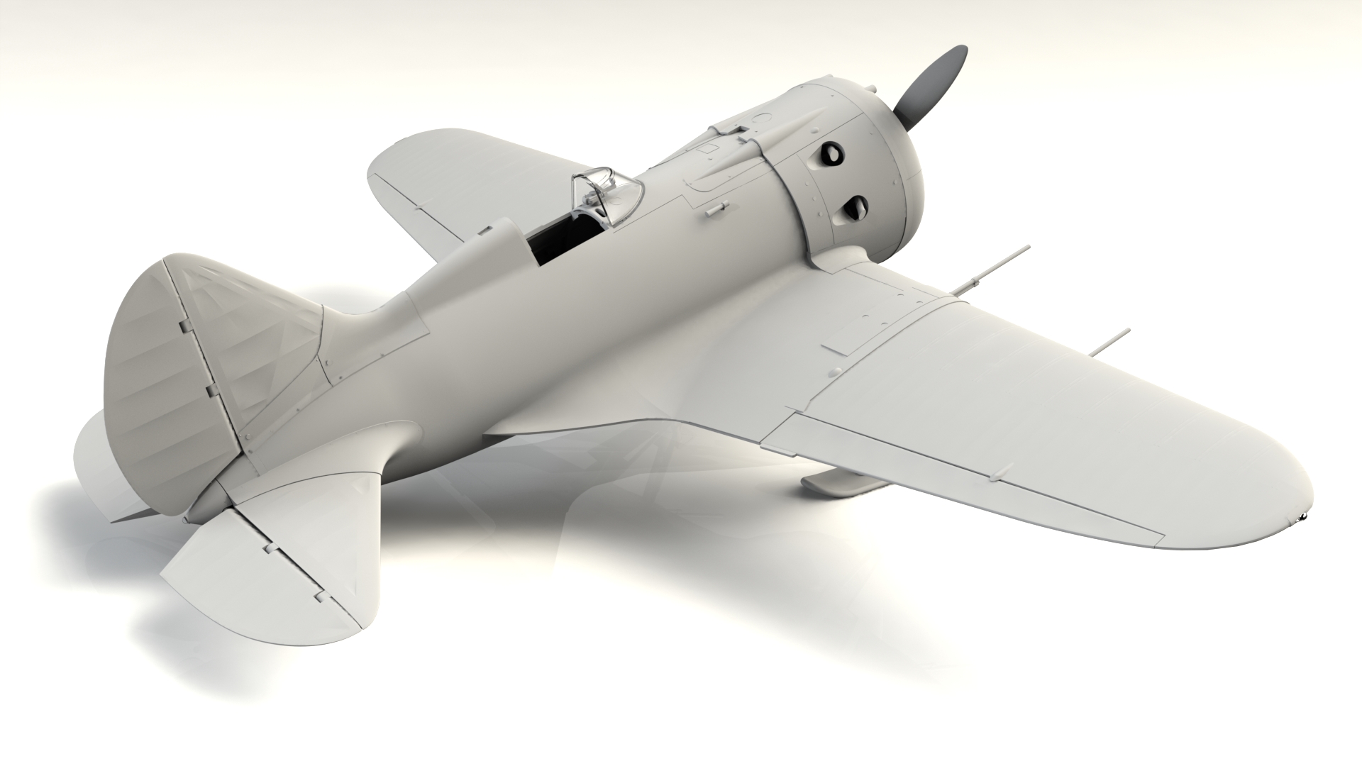 1/32 I-16 type 17, WWII Soviet Fighter 32005