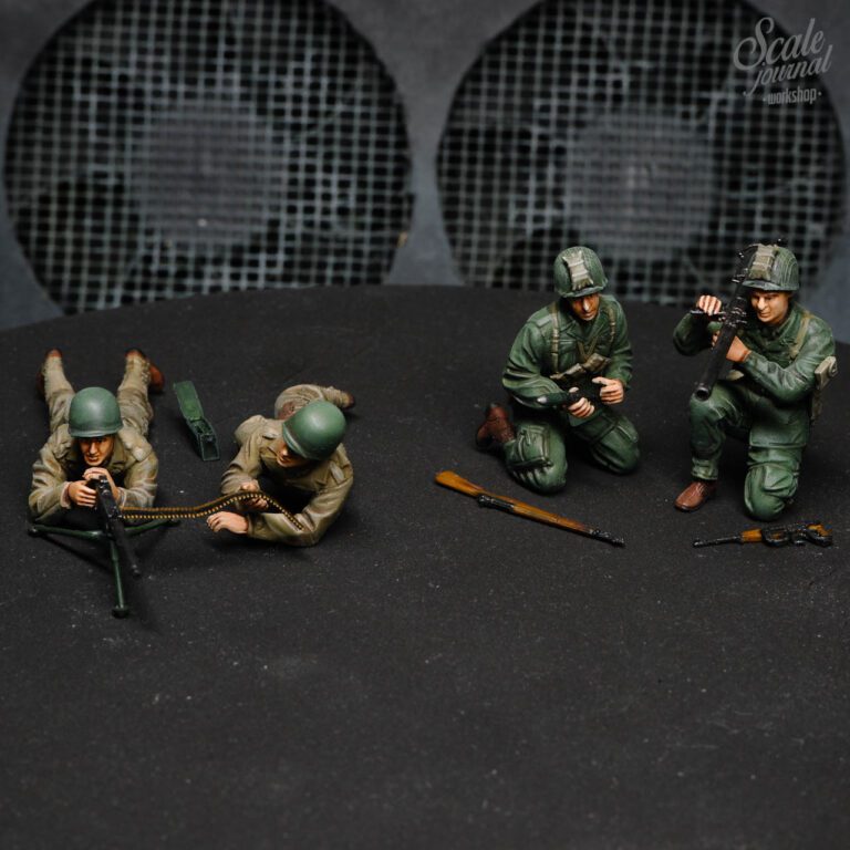 US Army Support Weapon Teams - 1/35 Dragon 6198 (обзор, собранные и ...